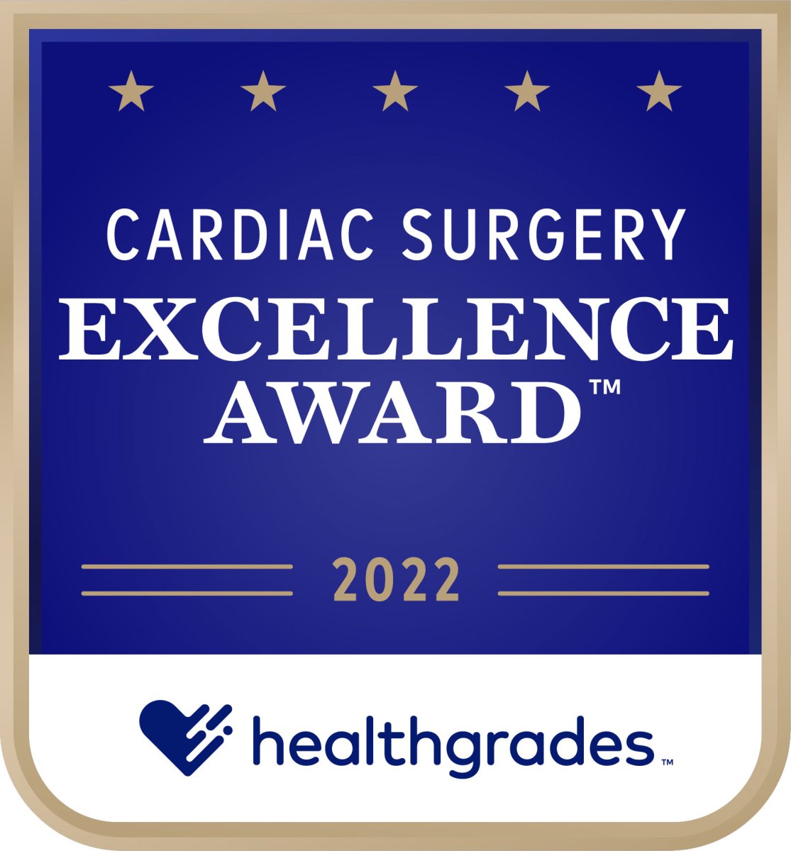 Premio a la excelencia en cirugía cardíaca de Healthgrades