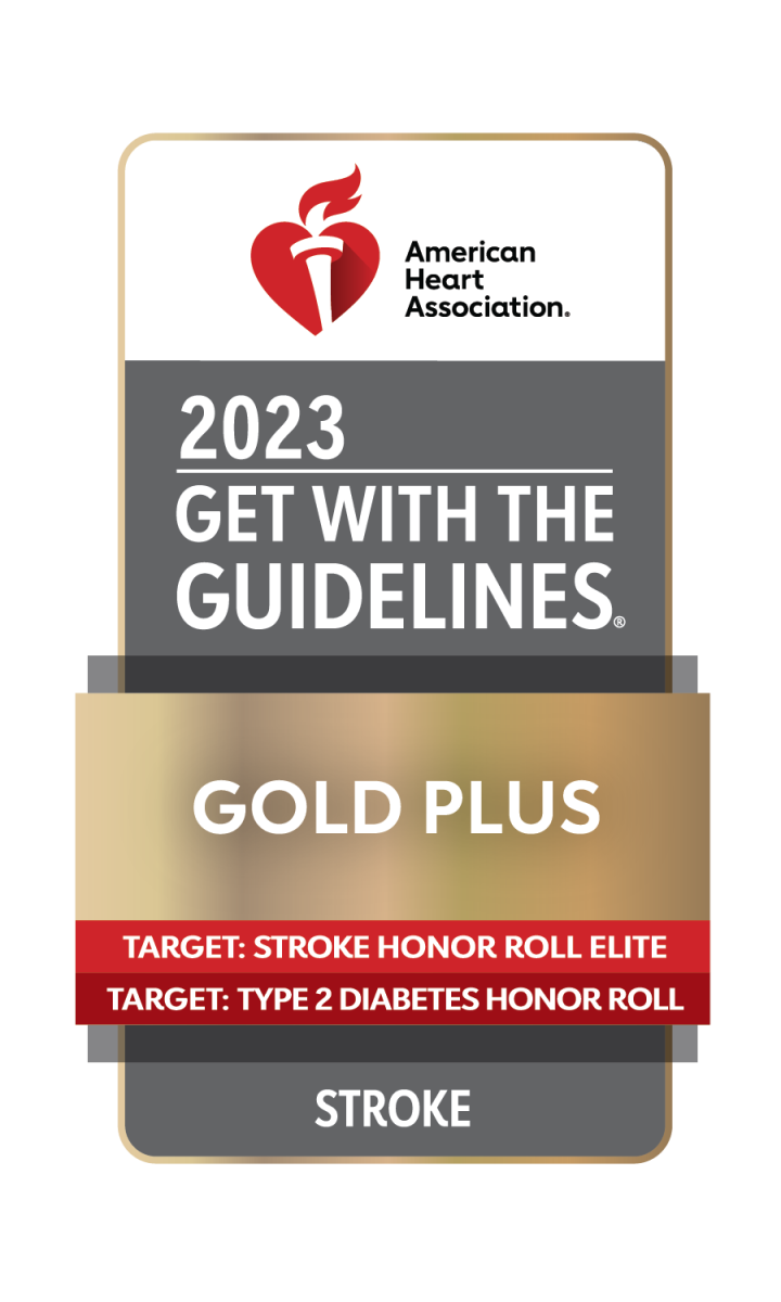 AHA Get With the Guidelines Gold Plus Stroke 2023