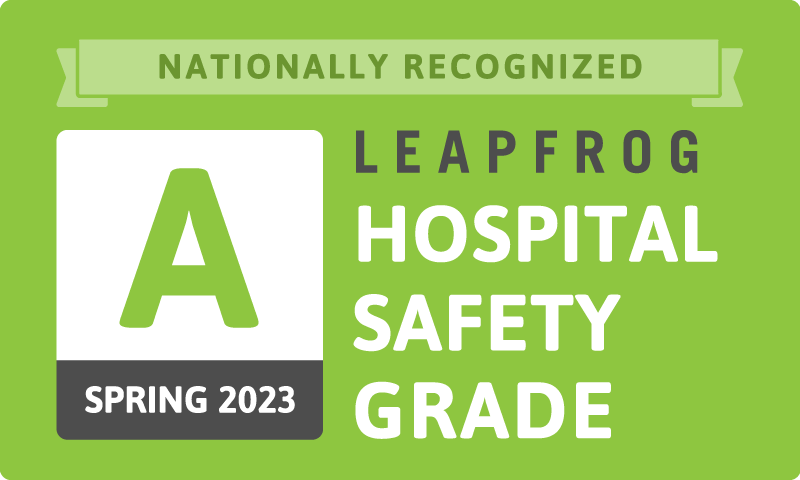 Leapfrog Hospital Safety Grade A Spring 23
