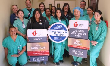 AHA NCDR recipients posing for a picture