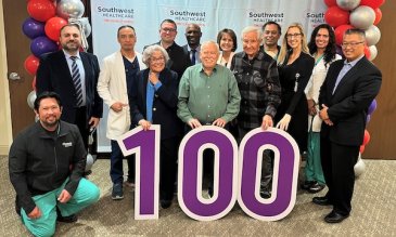 TVH staff and physicians are reunited with three of the hospital's first 100 TAVR patients