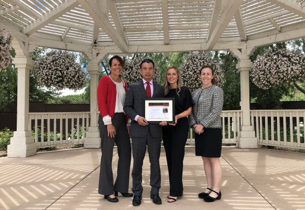 Temecula Valley Hospital recibe la misión: Lifeline Bronze recibe el premio al logro