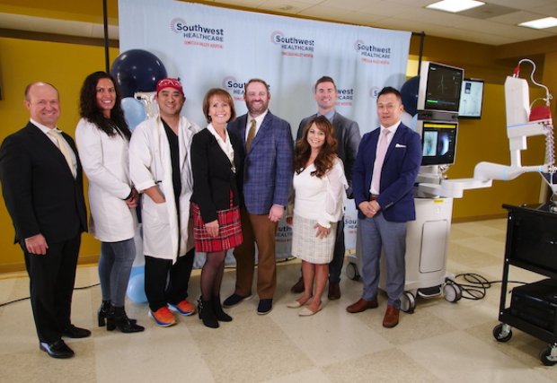 Members of the advanced lung care team at Temecula Valley Hospital