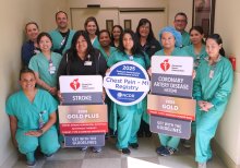 AHA NCDR recipients posing for a picture