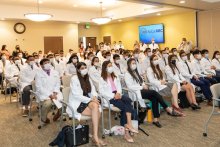 UHS SoCal MEC Welcomes New Residents and Fellows at White Coat Ceremony