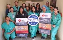 AHA NCDR recipients posing for a picture