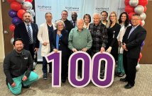 TVH staff and physicians are reunited with three of the hospital's first 100 TAVR patients