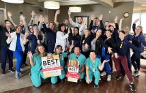 The stroke team at Temecula Valley Hospital receives the best hospitals for stroke care award