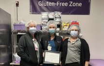 Temecula Valley Hospital logra la certificación nacional como centro de servicio de alimentos sin gluten