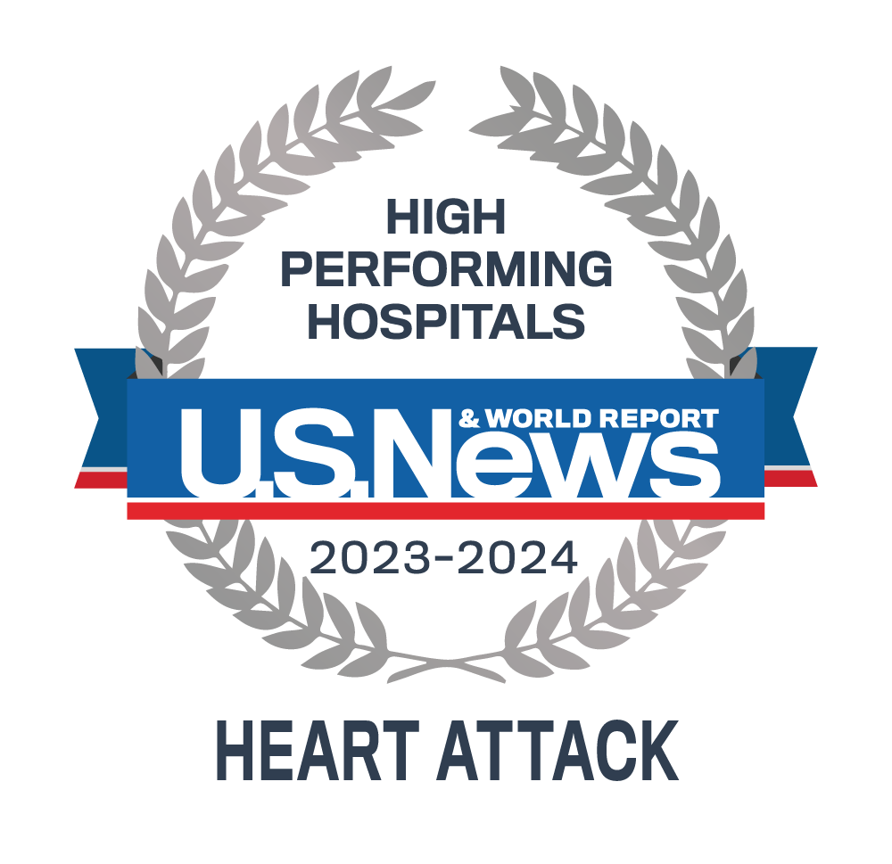 U.S. News & World Report High Performing Hospitals for Heart Attack